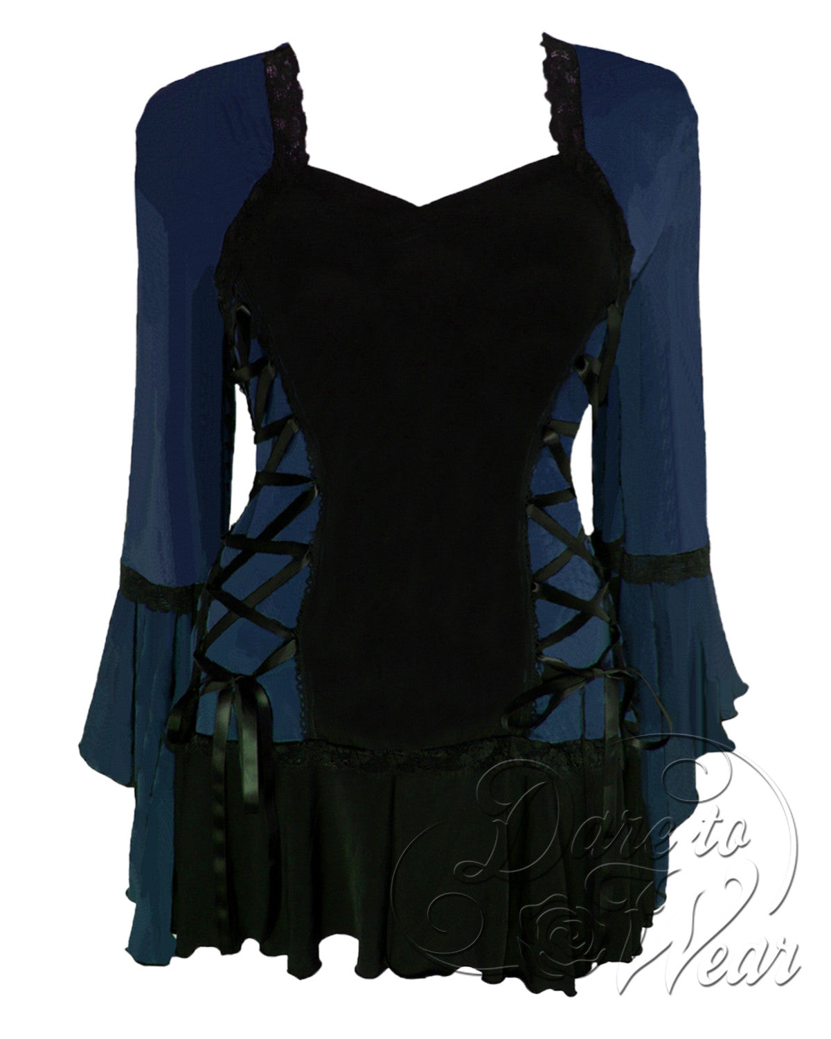 Bolero Top in Black  Dark Raven Victorian Steampunk Corset Blouse - Dare  Fashion
