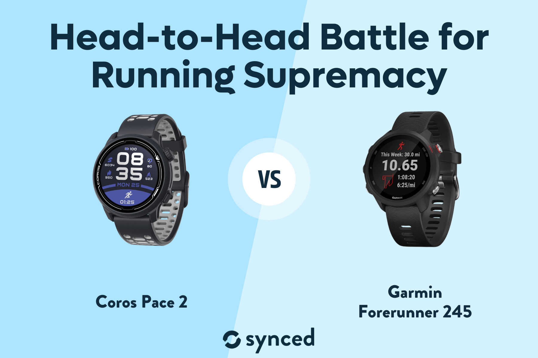 Coros Pace 2 vs Garmin Forerunner 245: Head-to-Head Battle for Running Supremacy