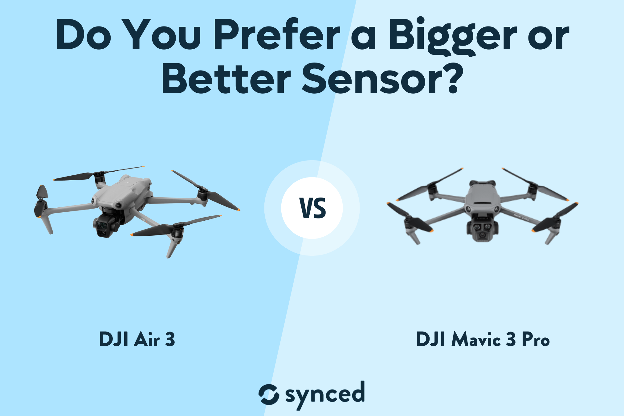 DJI Air 3 vs Mavic 3 Pro