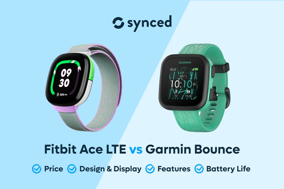 Fitbit Ace LTE vs Garmin Bounce