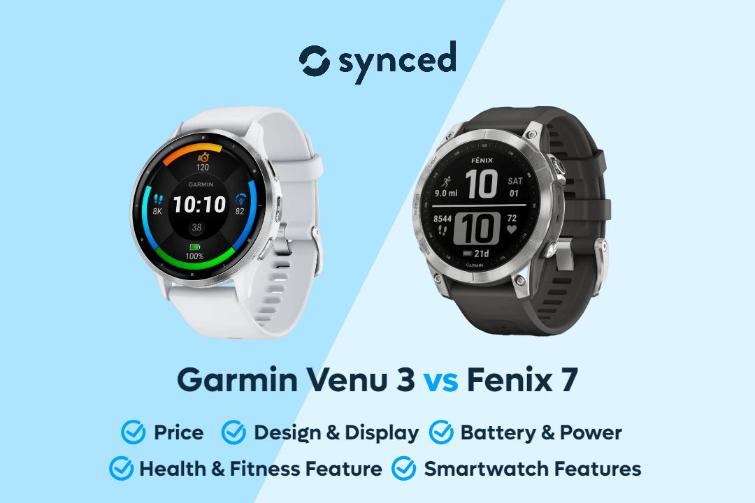 Garmin Venu 3 vs Fenix 7: Stylish vs Sporty Smartwatch