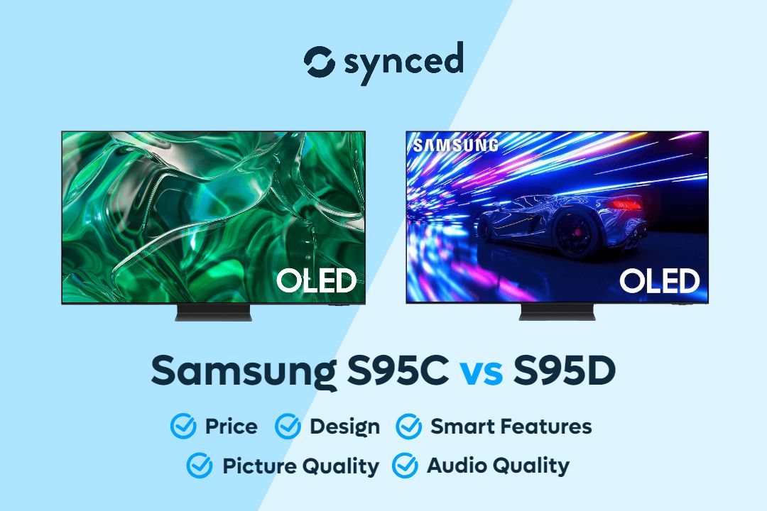 Samsung S95C vs S95D OLED TV