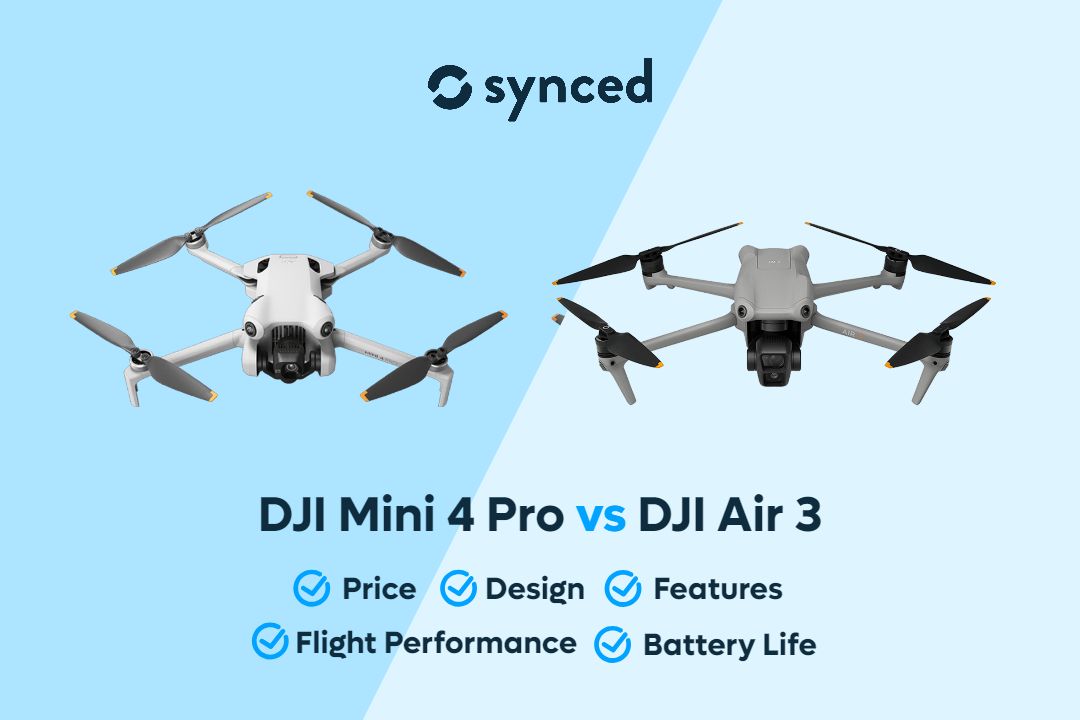 DJI Mini 4 Pro vs DJI Air 3