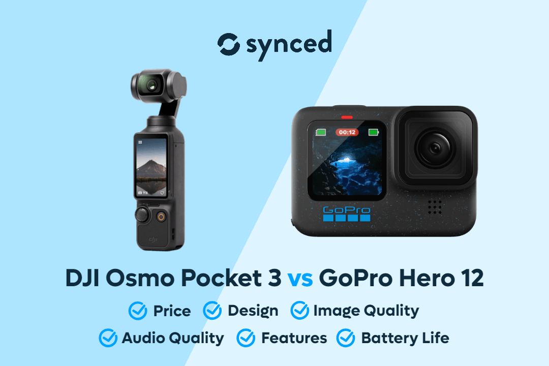 DJI Osmo Pocket 3 vs GoPro Hero 12