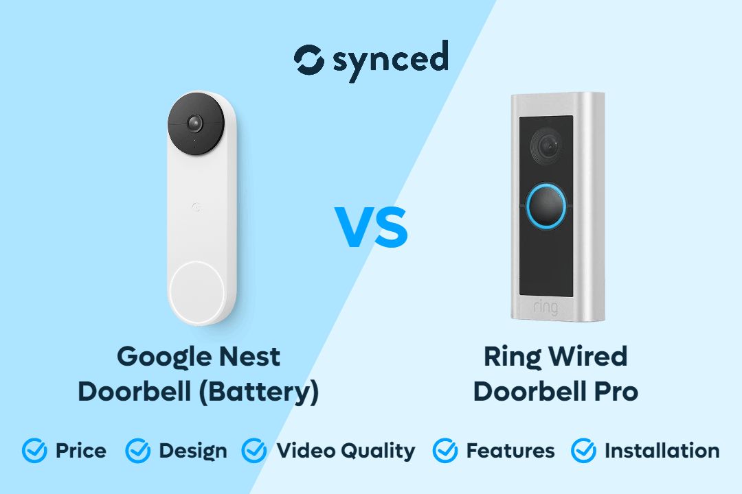 Google Nest Doorbell vs Ring Wired Doorbell Pro