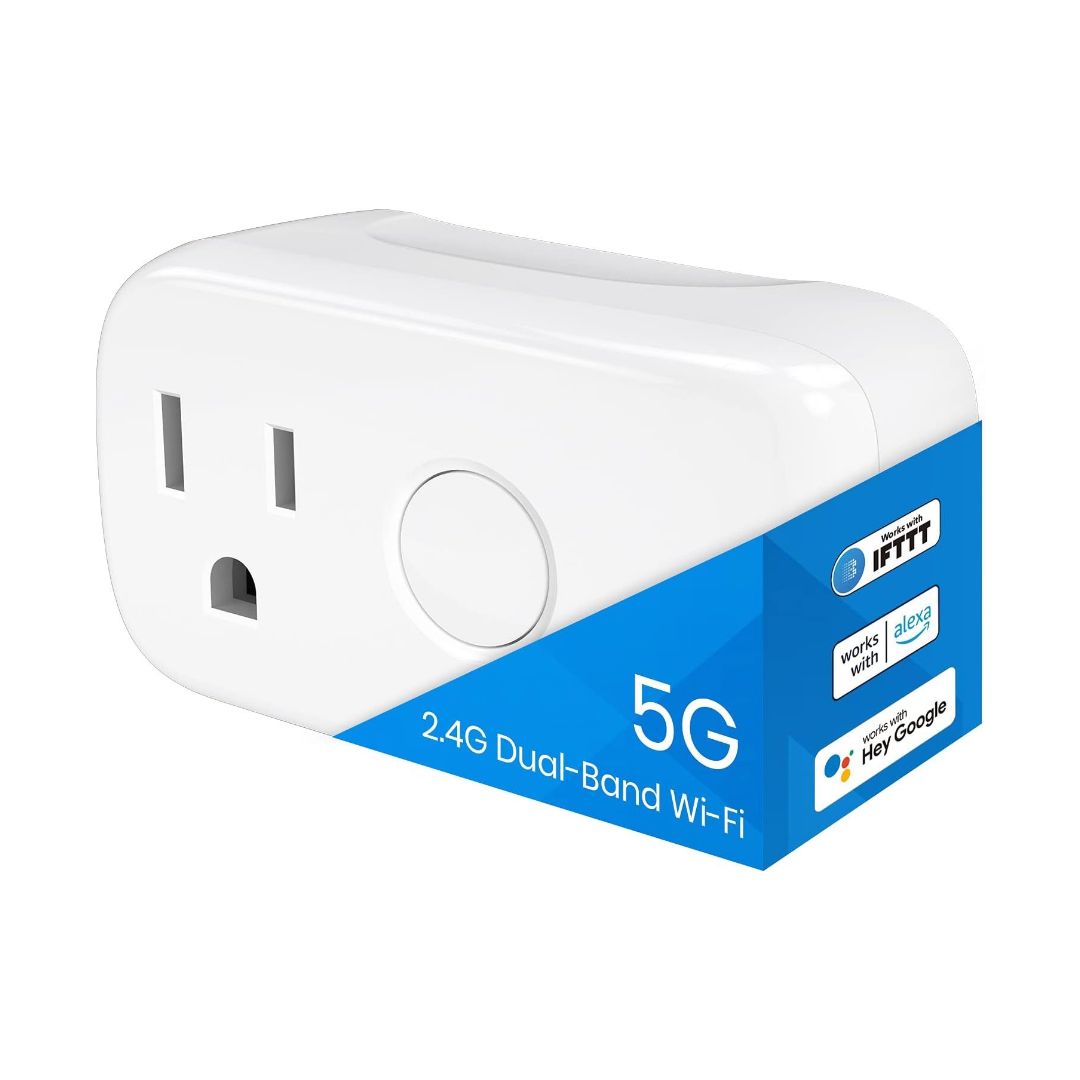 Smart Plug 5Ghz, Smart Plug Works with Alexa & Google Home, 5Ghz