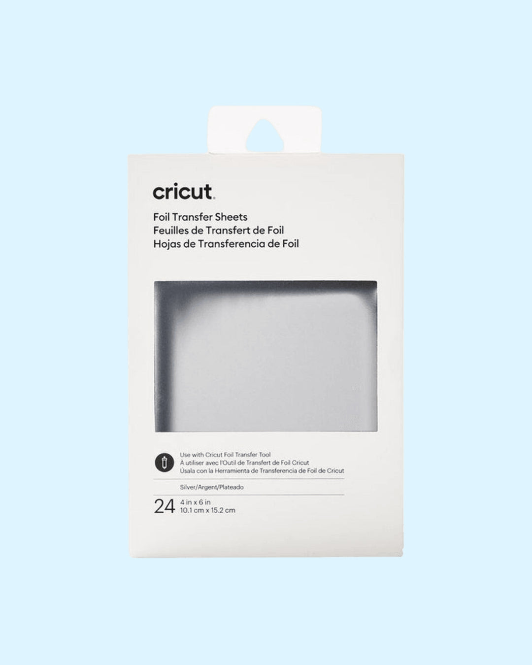 Cricut® SportFlex Iron-On™ Vinyl, Silver, 11.8 x 24 