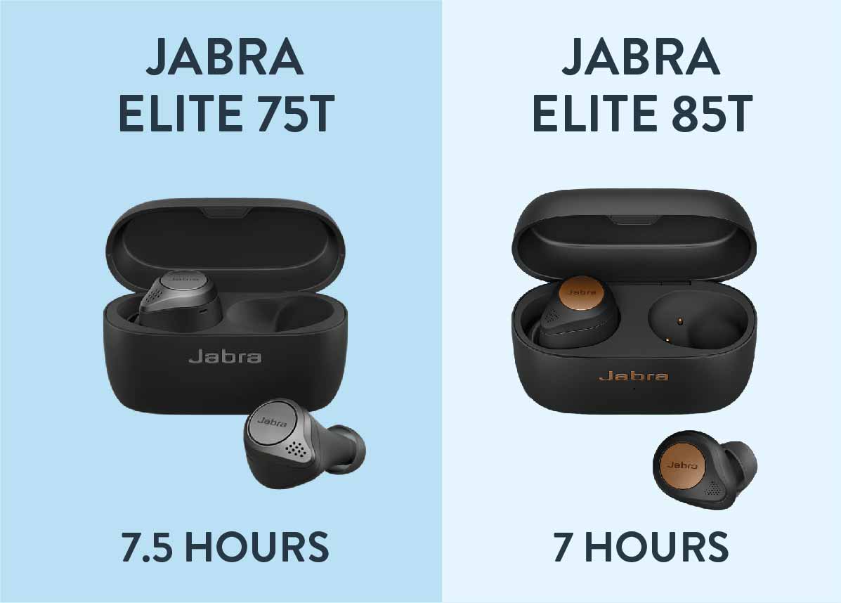 Jabra Elite 85t vs Jabra Elite 75t