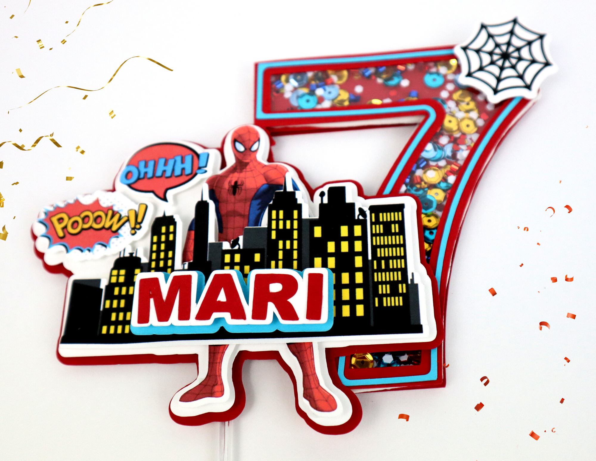 Custom 3D Cake Topper
