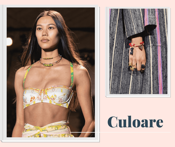 Colorful jewelry trends spring summer 2021