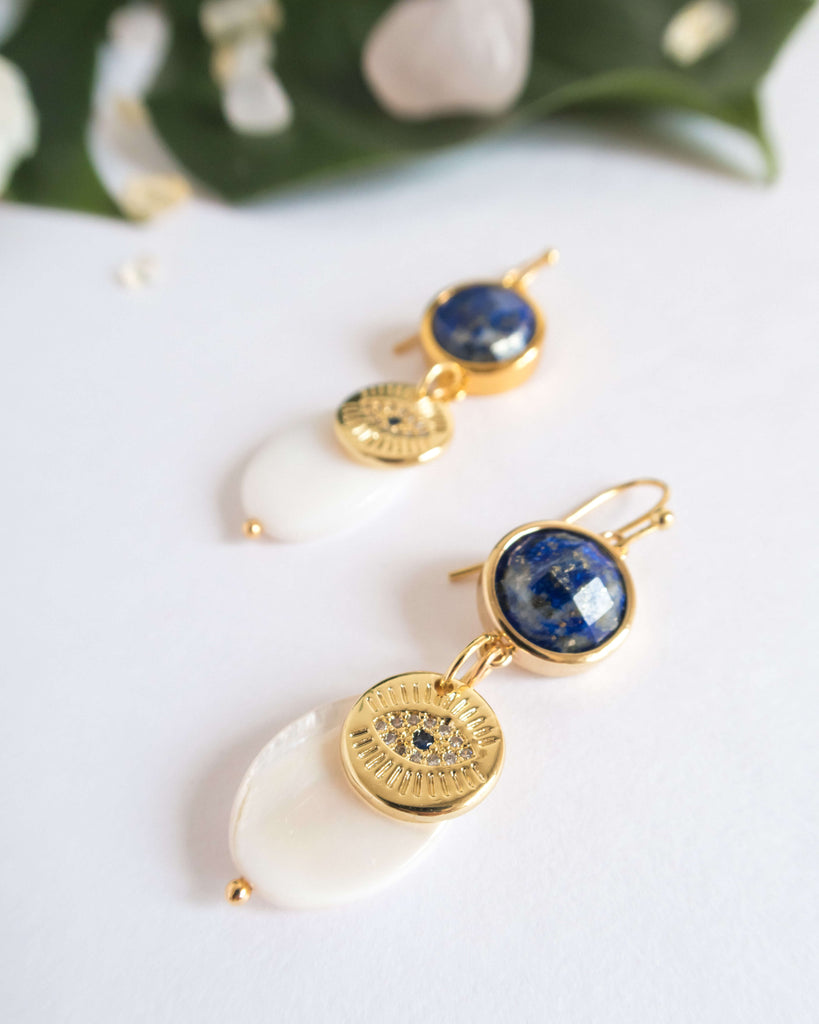 Love and Stars Jewels lapis lazuli earrings