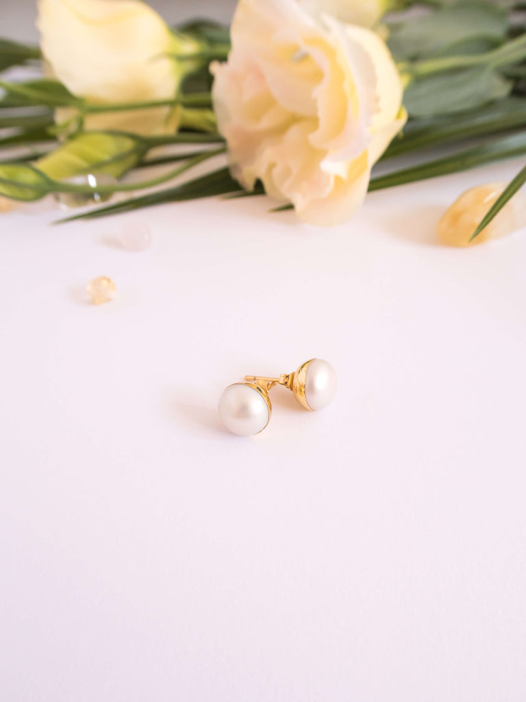 Love and Stars Jewels classic pearl earrings