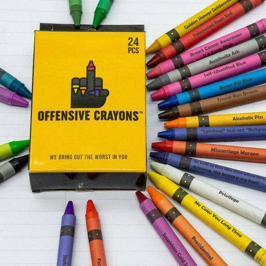 Wholesale Offensive Crayons: Porn Pack Edition for your store - Faire