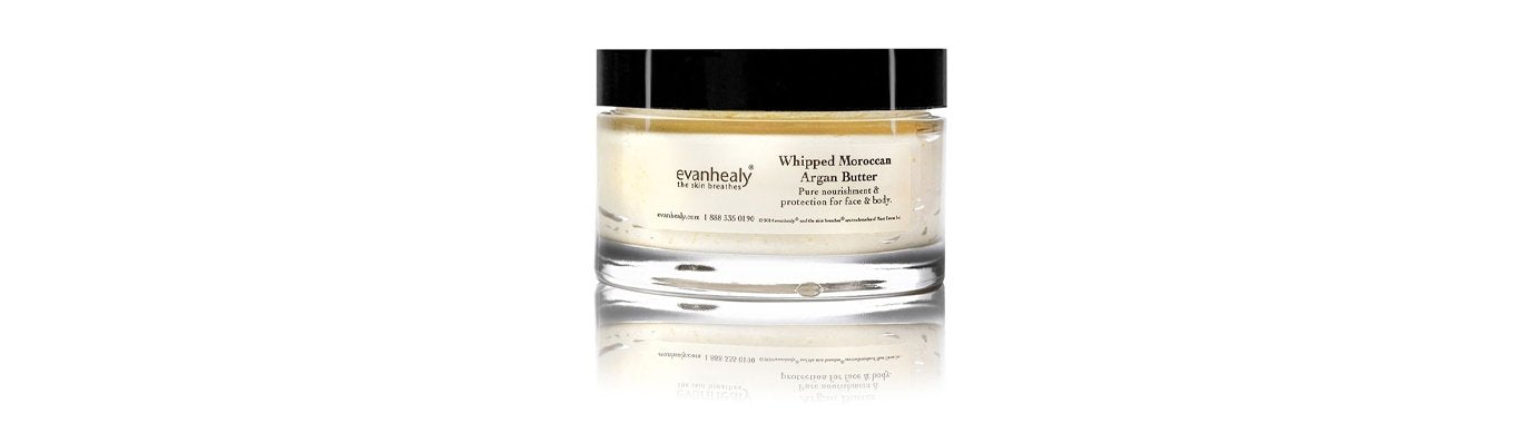 evanhealy whipped moroccan argan body butter jar