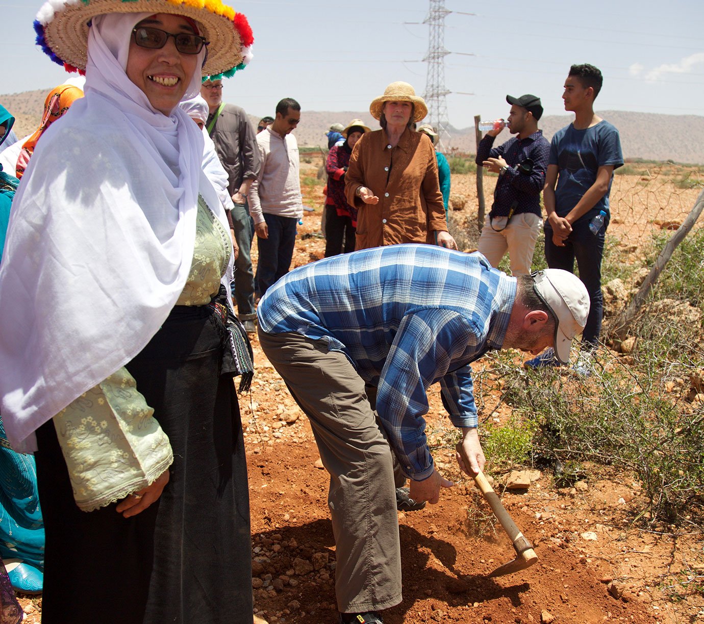 evans journey al amal womens cooperative morocco david planting