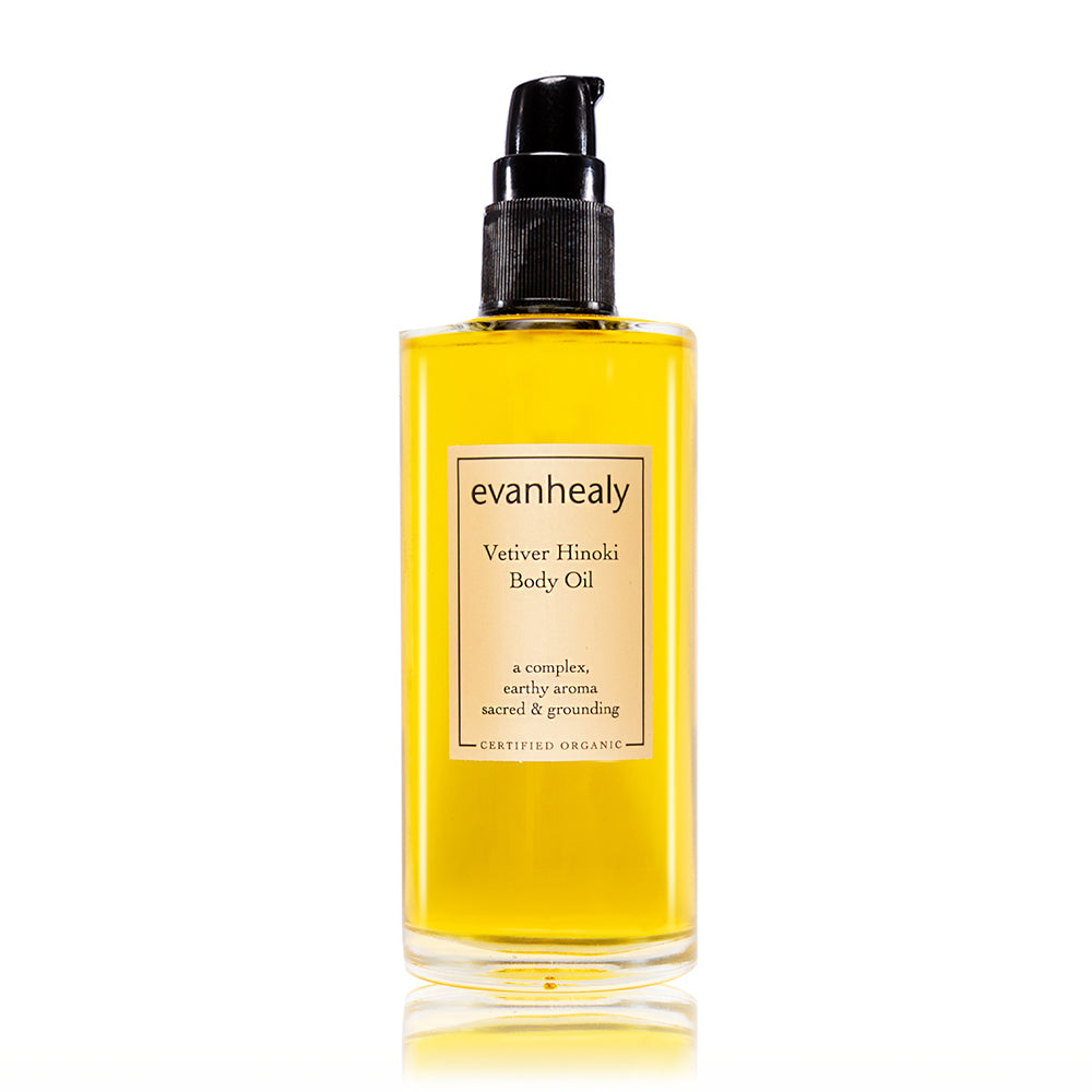 Vetiver Hinoki Body Oil