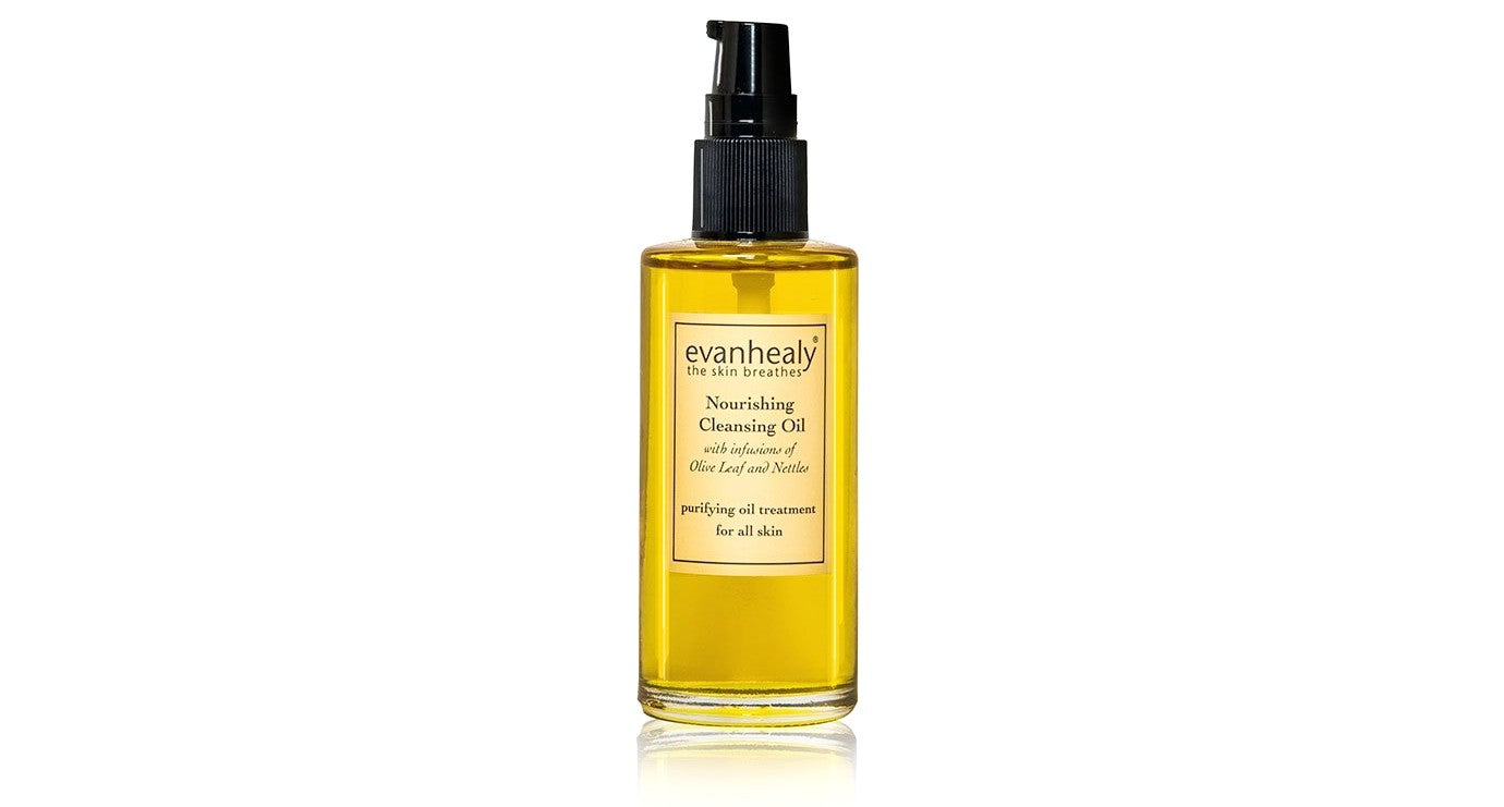 organic facial cleansing oil nourishing cleanser evanhealy