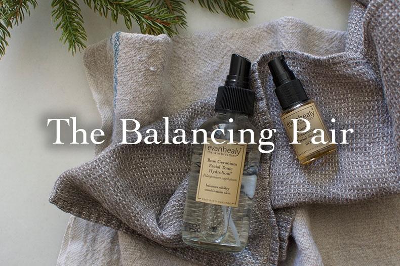 oil and water balancing pair skin care