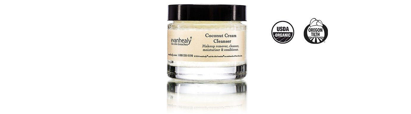 coconut facial cream cleanser