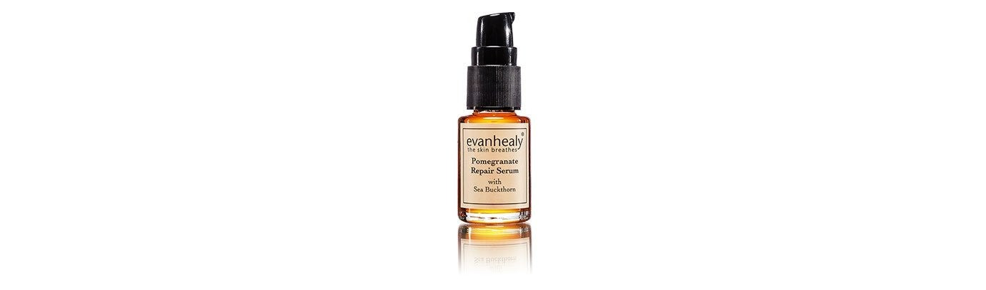 pomegranate repair facial oil serum evanhealy skin care product