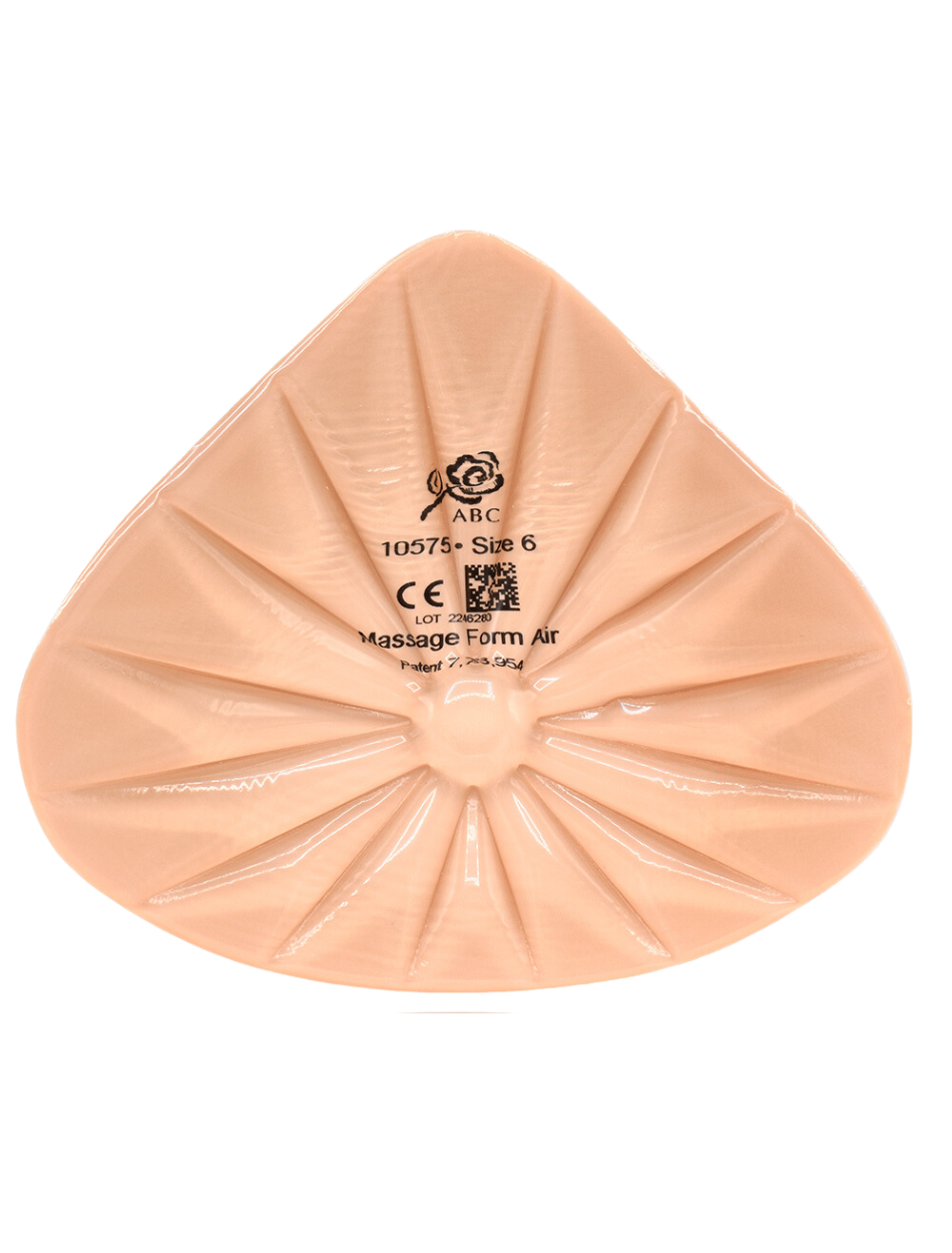 ABC Air Massage Form Shaper Form Blush | Blush Air Breast Form | American Breast Care Air Breast Prosthesis