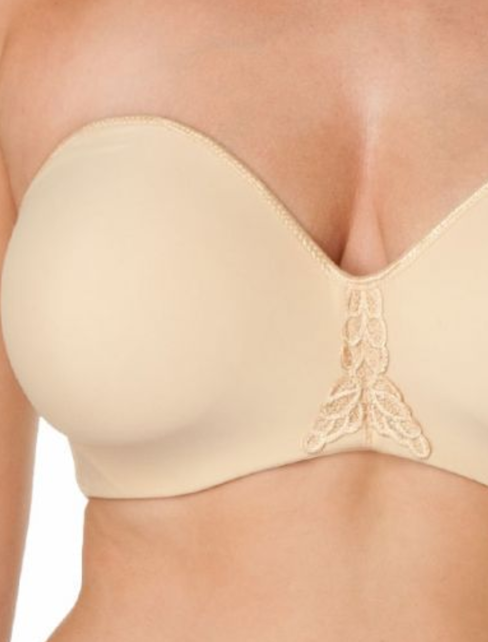 ABC American Breast Care Strapless Mastectomy Bra, Beige | Beige Strapless Mastectomy Bra ABC | Mastectomy American Breast Care Strapless Bra