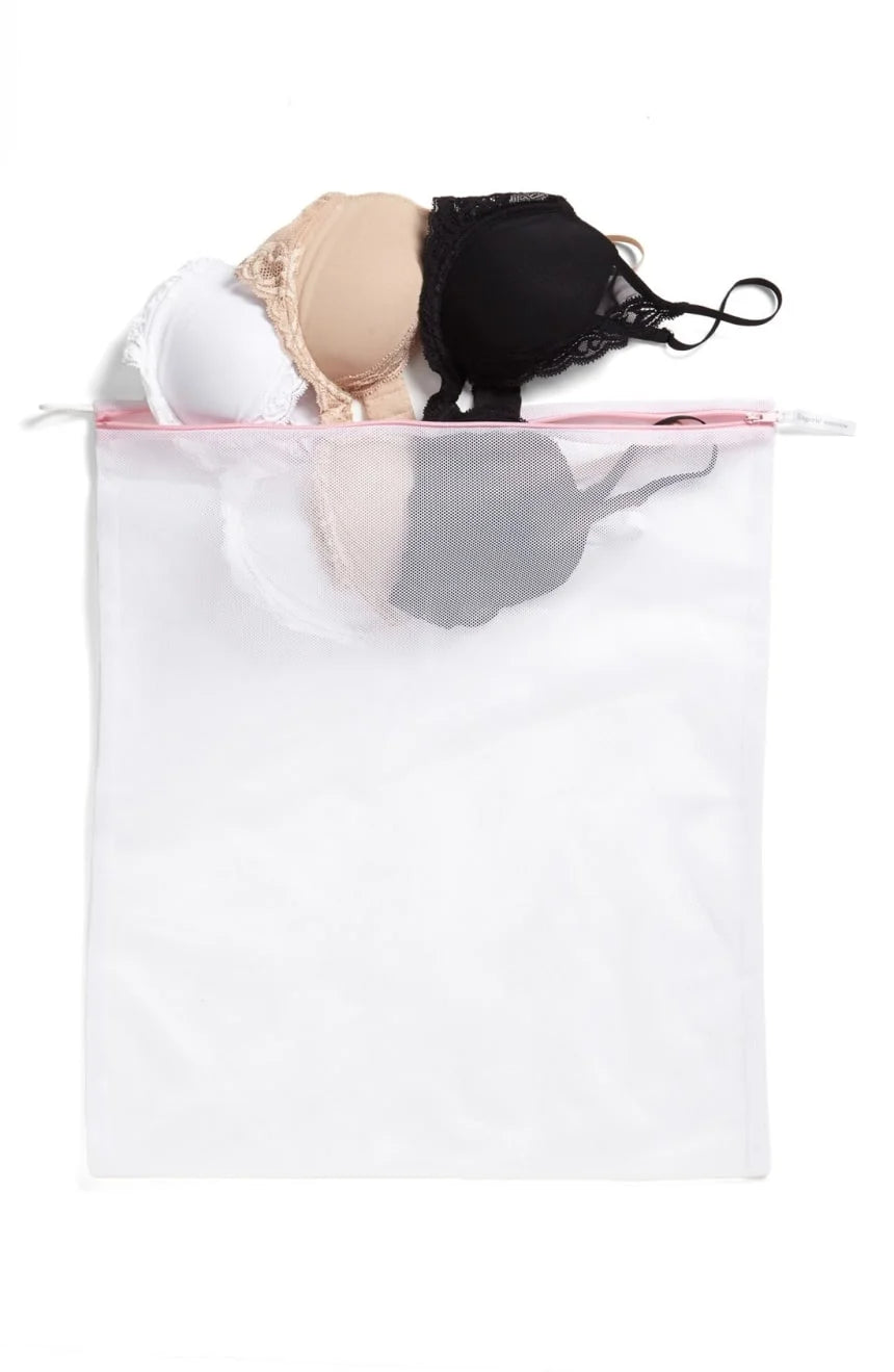 Bras And Honey Wash bag White | Lingerie Wash Bag |