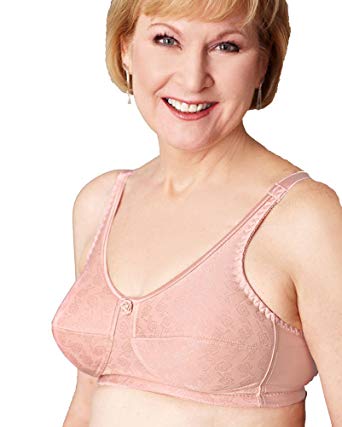 American Breast Care Rose Contour Mastectomy Bra, Rose | ABC Rose Mastectomy Bra | Rose Soft Cup Pocketed Bras