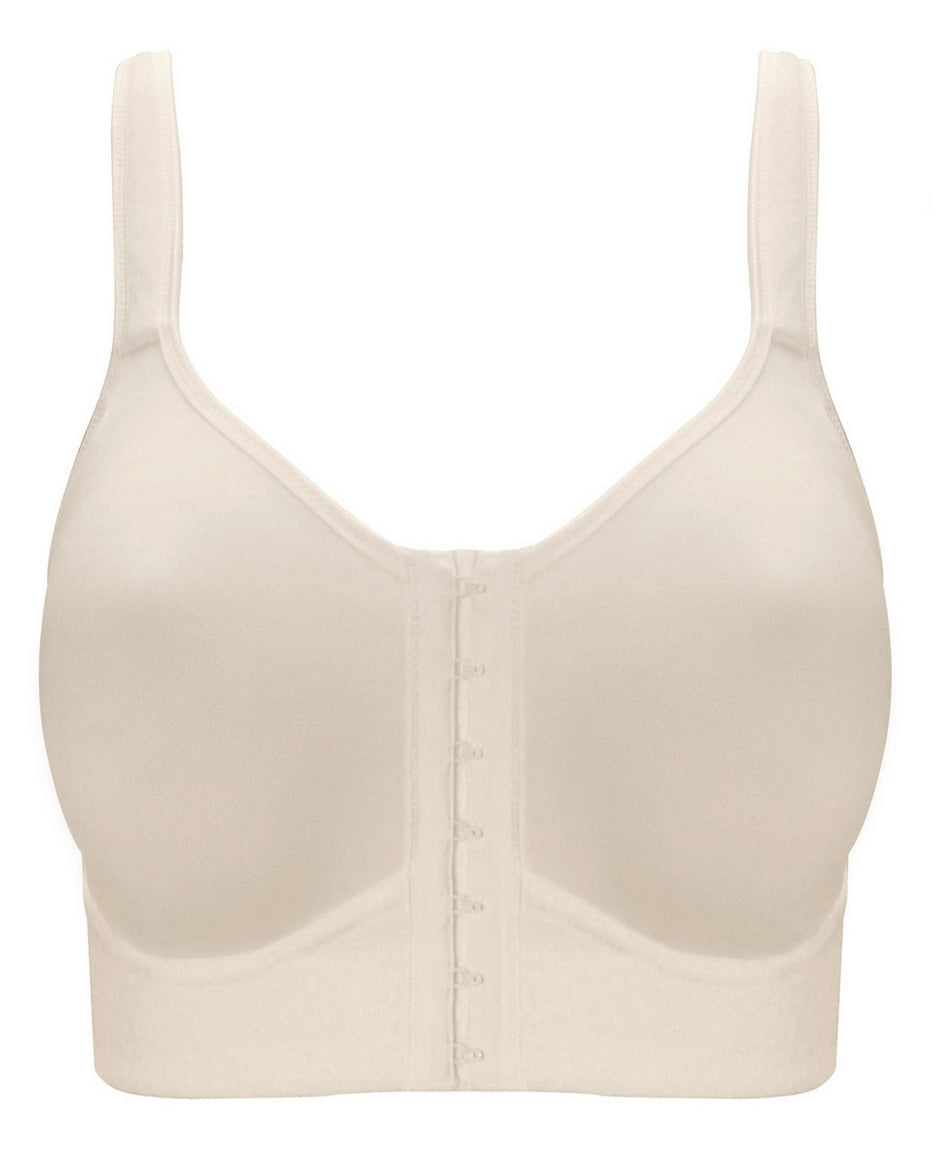 Anita Salvia Wireless Post Operative bra, Champagne | Front Fastening Mastectomy Bra