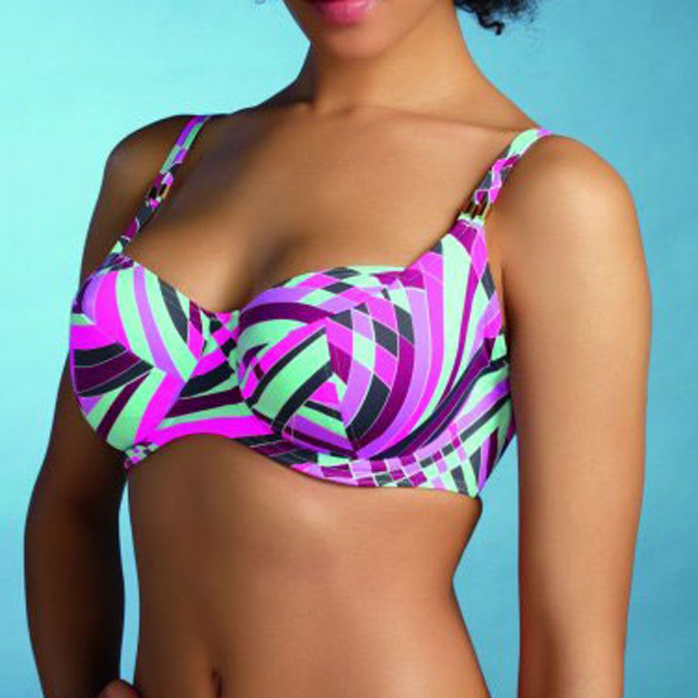 Freya Velocity Balcony Bikini, Purple Haze