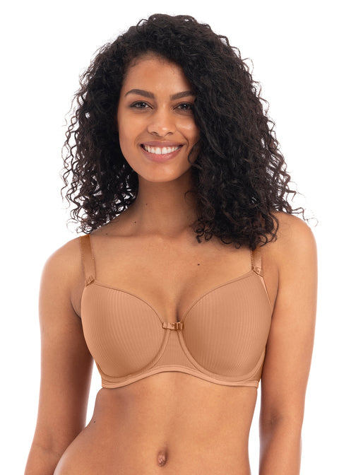 Freya Idol Uw Molded Balcony Bra, Cinnamon | Cinnamon Freya Idol Bra