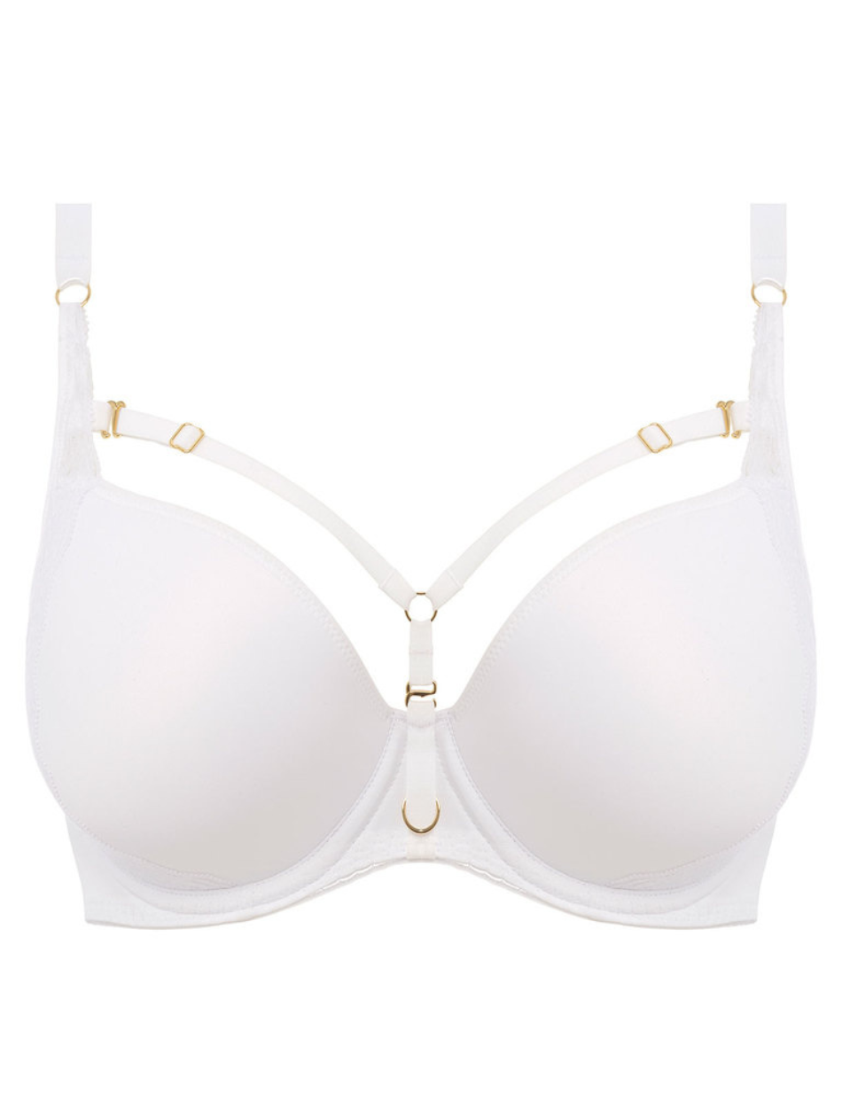 Freya Temptress Underwire Molded Plunge T-shirt Bra, White