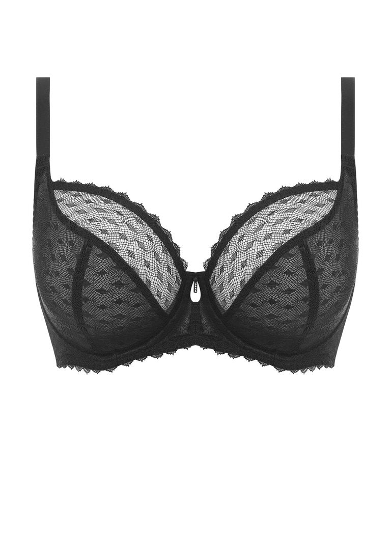 Freya Signature UW Plunge Bra, Black