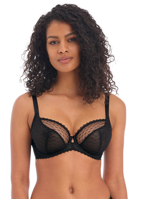 Freya Signature UW Plunge Bra, Black