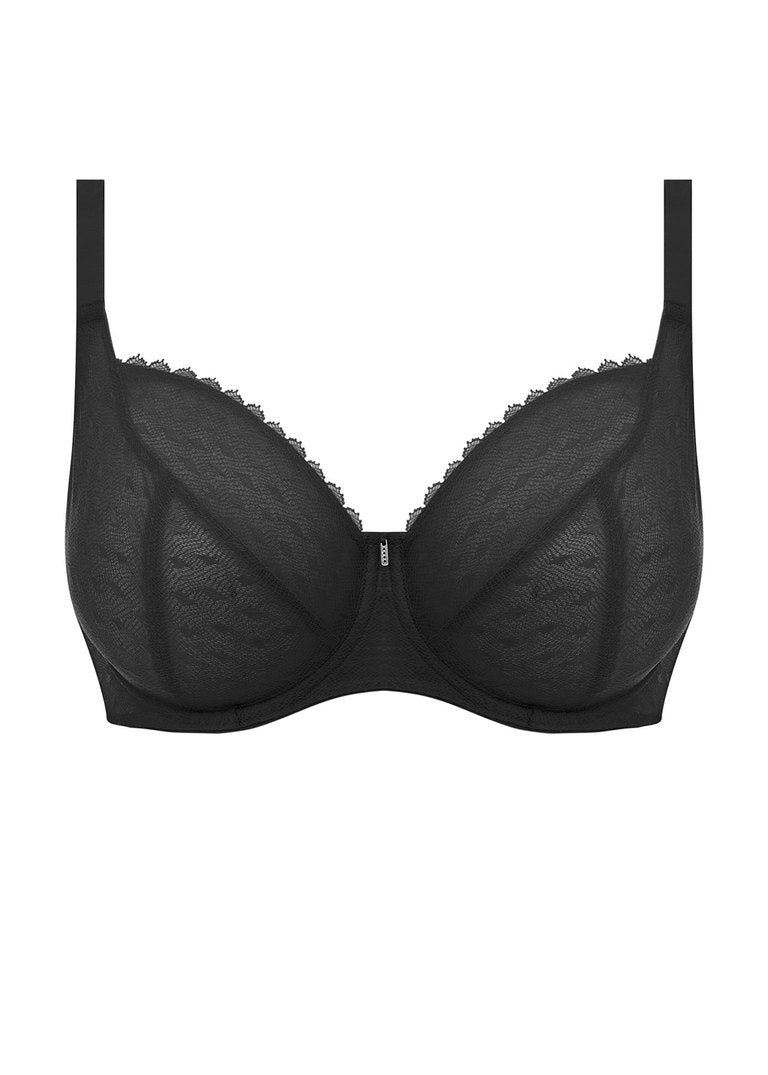 Freya Signature UW Balcony Bra, Black | Freya Balcony Bra | Black Balcony Bra