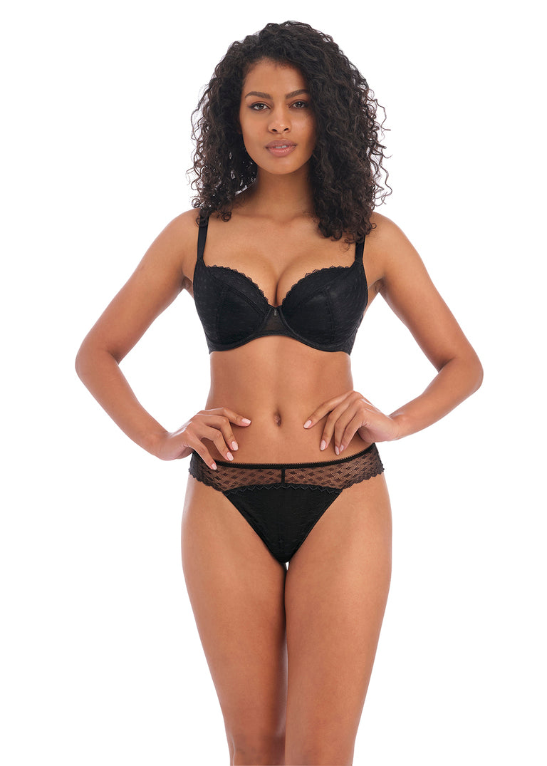 Freya Signature Brazilian Brief, Black