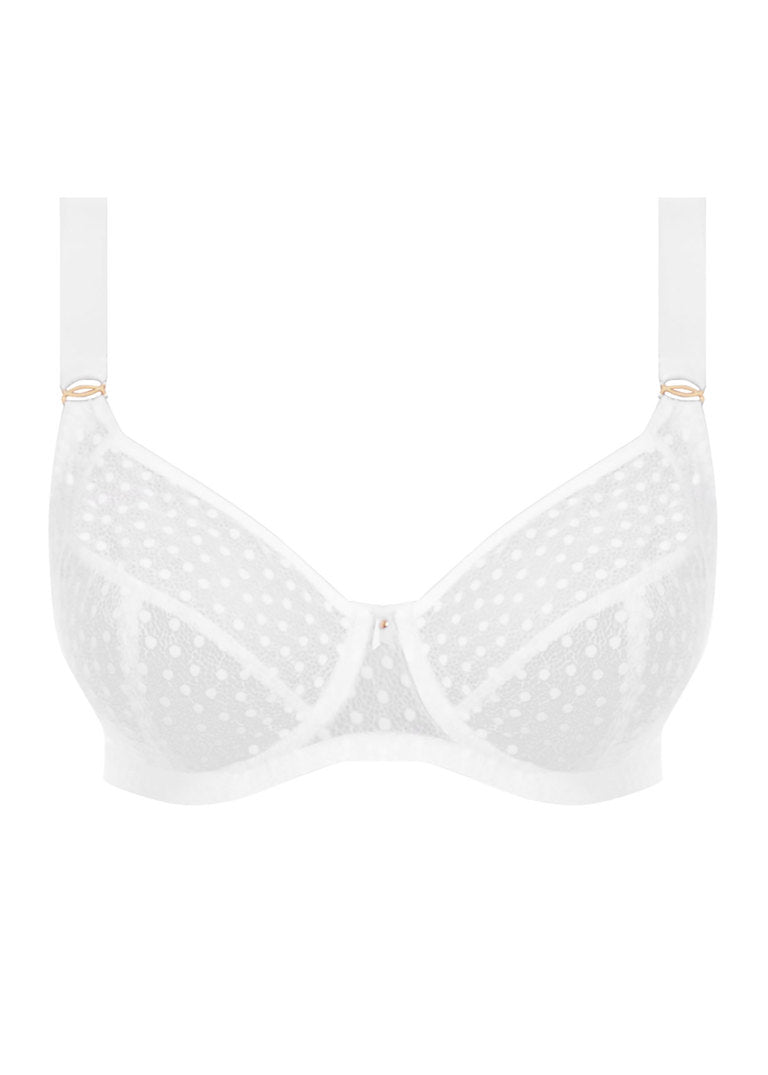 Freya Starlight K Cup Bra, White | White Freya Bra | Side Support Bras