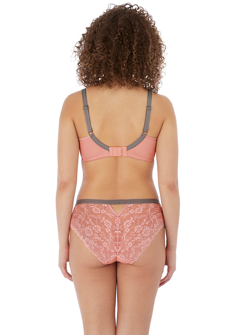 Freya Offbeat Molded Demi T-shirt Bra, Rosehip | Rose T-Shirt Bra | Freya Offbeat T-Shirt Bra