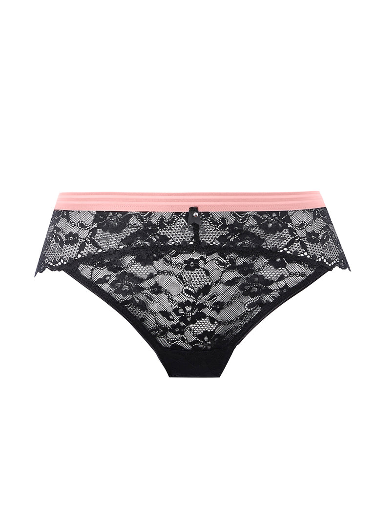 Freya Offbeat Panties, Black