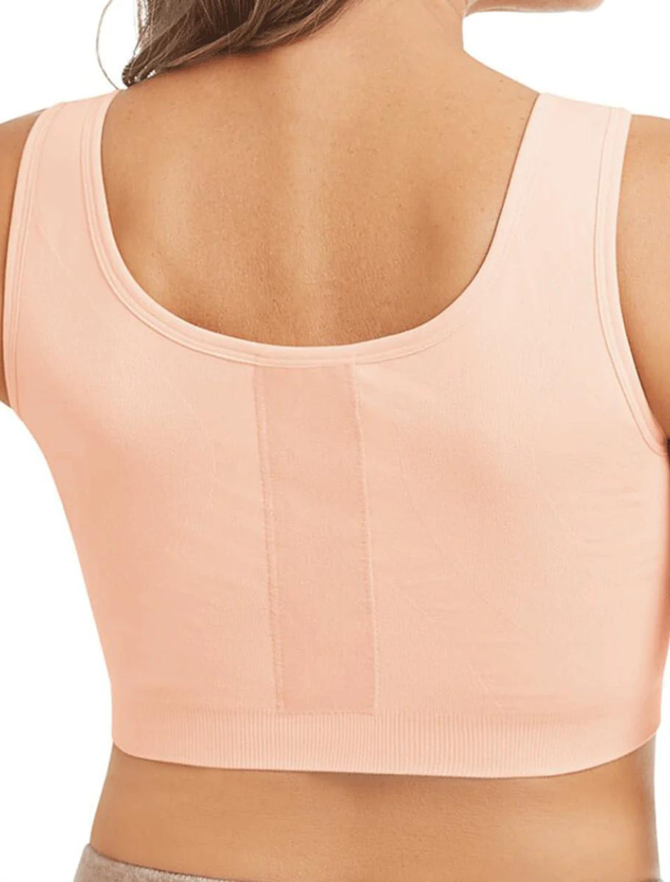 Amoena Leyla Seamless Post Surgical Wire-Free Bra, Rose Nude | Rose Nude Amoena Post Surgery Bra