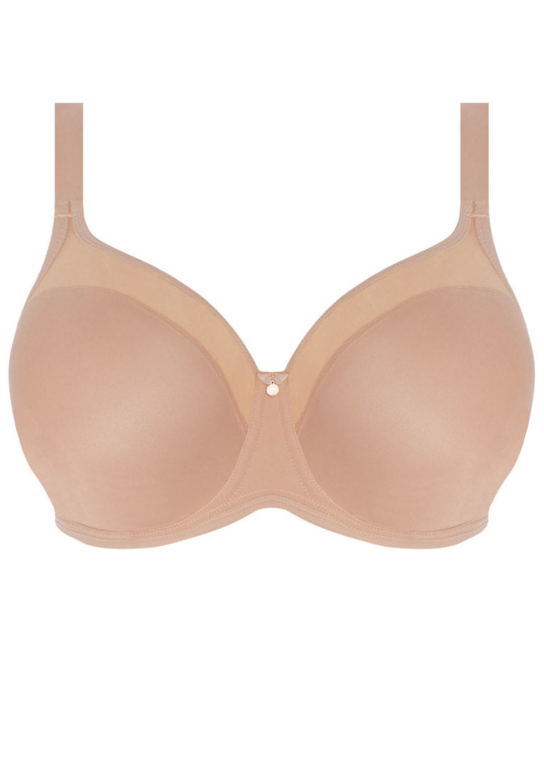 Elomi Smooth UW Molded T-Shirt Bra, Sahara | Elomi Smooth Bra | Sahara Elomi Smooth Non Padded Bra