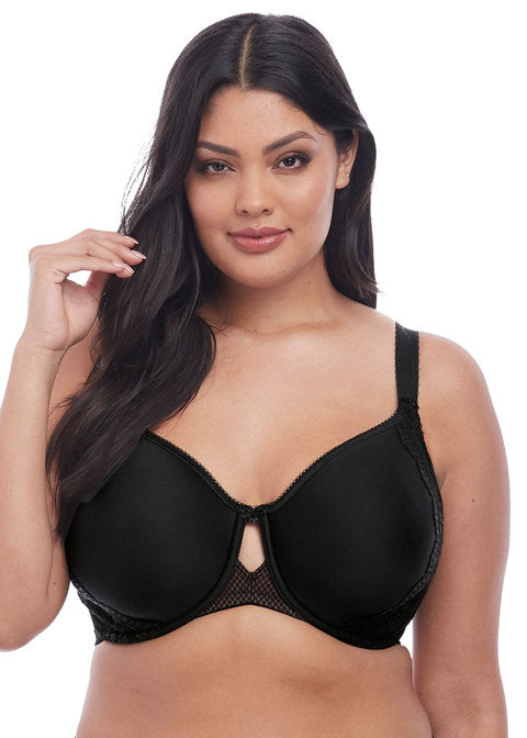 Elomi Charley Underwire Bandless Spacer Molded Bra, Black | Black Elomi Charley Bra