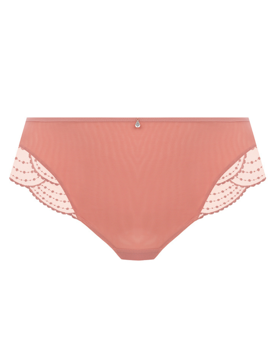 Elomi Priya Brazilian Briefs, Rosegold