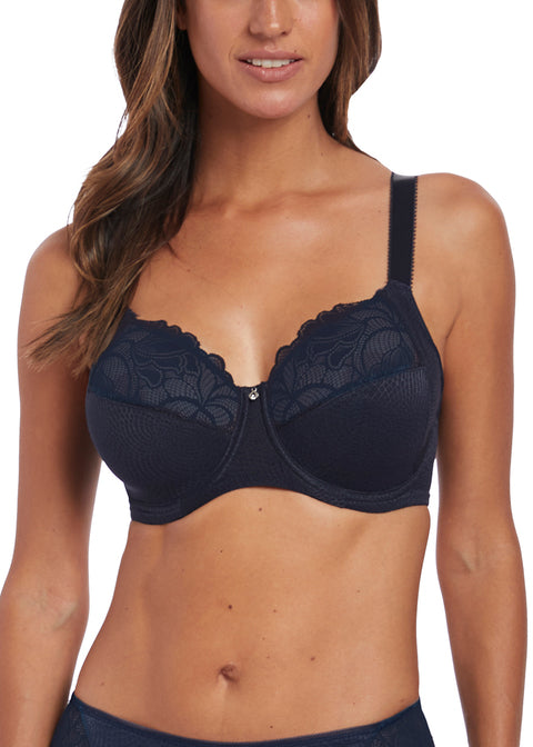 Fantasie Memoir Underwire Full Cup Bra With Side Support Bra, Navy