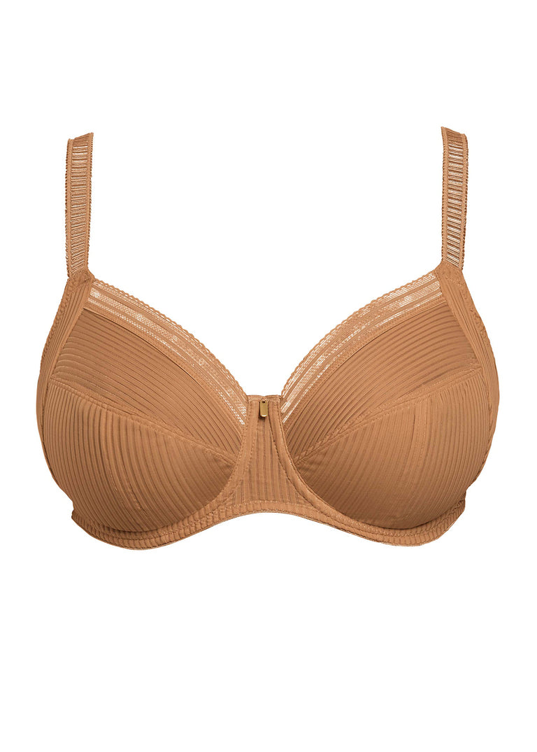 Fantasie Fusion Underwire Full Cup Bra With Side Support, Cinnamon | Cinnamon Bra | Fusion Bra In Cinnamon