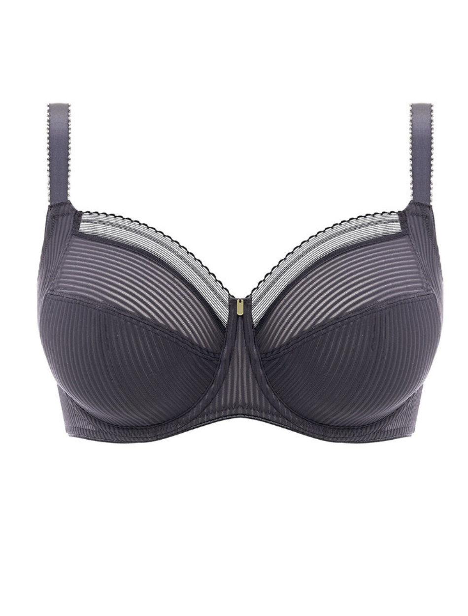 Fantasie Fusion Underwire Full Cup Bra With Side Support Slate | Slate Bra | Fusion Bra In Slate