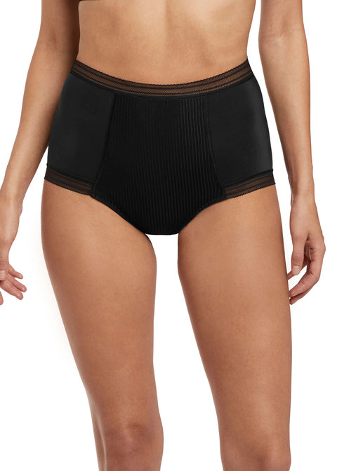 Fantasie Fusion High Waist Panty, Black