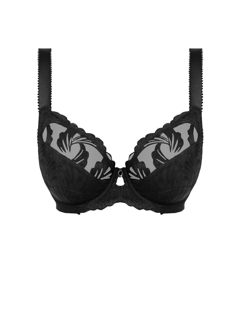 Fantasie Anoushka Uw Side Support Plunge Bra, Black