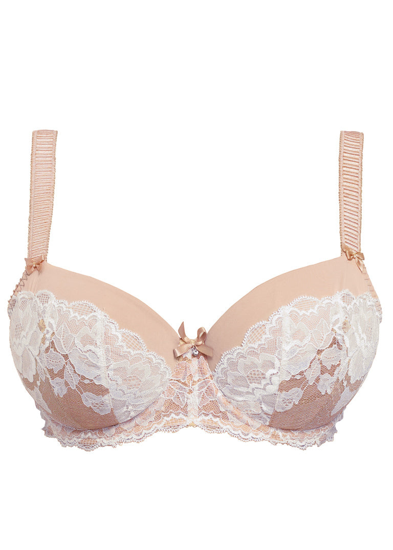 Fantasie Marianna Underwire Padded Half Cup Bra, Latte