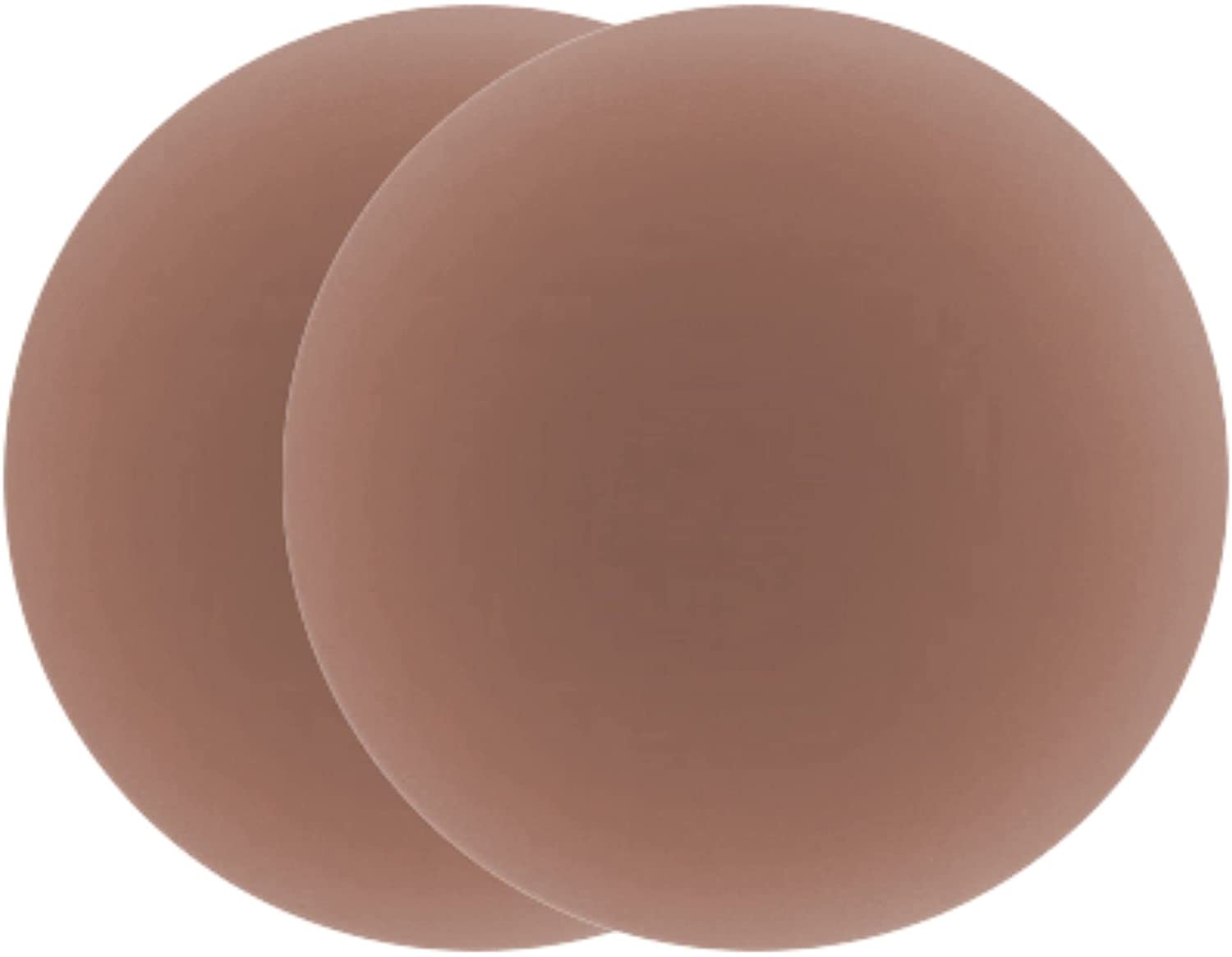 Bras & Honey Reusable Self Adhesive Nipple Covers Caramel 8cm